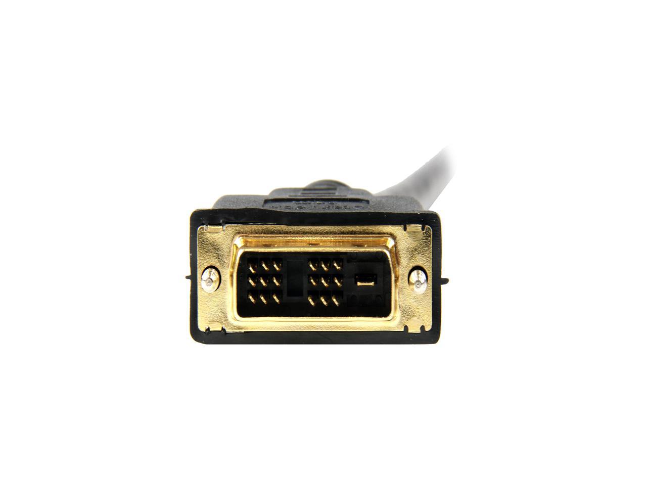StarTech.com HDMIDVIMM10 10 ft HDMI to DVI-D Cable - M/M - 3m HDMI to DVI Adapter Converter