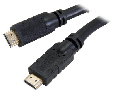 StarTech.com HDMIMM80AC 80 ft. Black Connector A: 1 - HDMI Connector, MaleConnector B: 1 - HDMI Connector, Male Active High Speed HDMI to HDMI Cable Male to Male