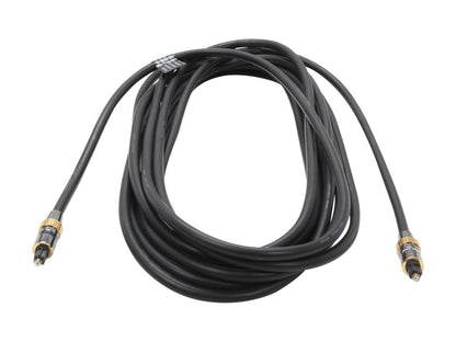 StarTech.com Model TOSLINK20 20 ft. Premium Toslink Digital Optical SPDIF Audio Cable Male to Male