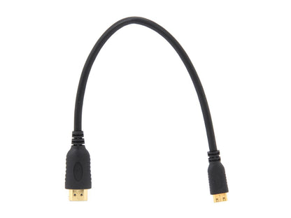 StarTech.com HDMIACMM1 1 ft. Black High Speed HDMI® Cable with Ethernet Male to Male