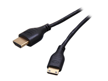 StarTech.com HDMIACMM6S 6 ft. Slim High Speed HDMI to Mini HDMI Cable with Ethernet