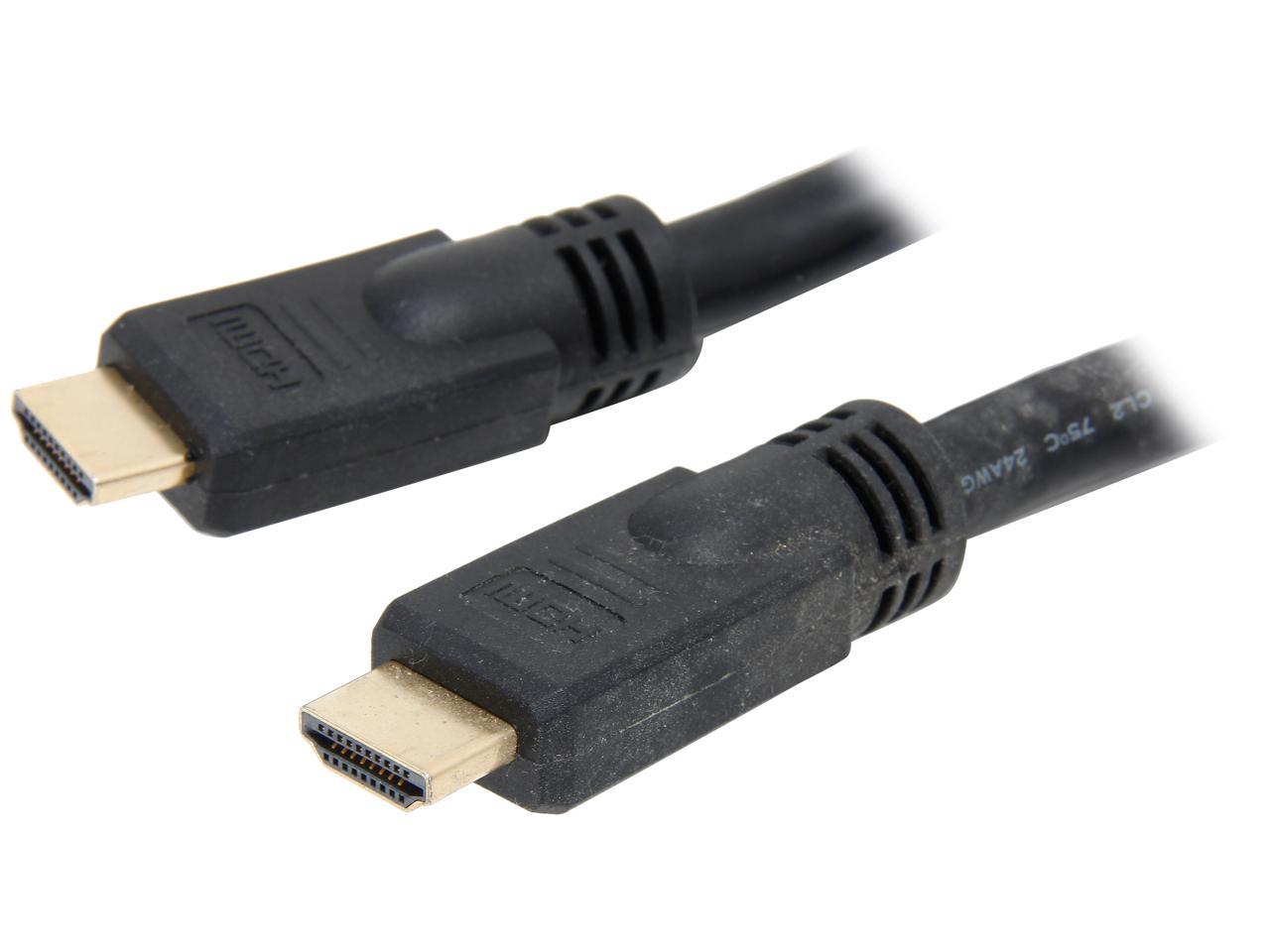 StarTech 35ft High Speed HDMI® Cable HDMM35 - Ultra HD 4k x 2k HDMI Cable - HDMI to HDMI M/M- 35ft HDMI 1.4 Cable - Audio/Video Gold-Plated