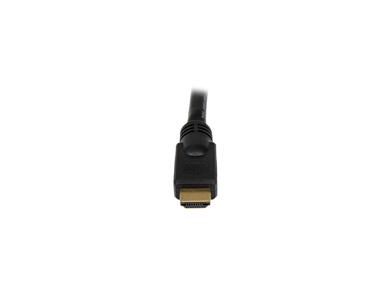 StarTech.com HDMM50 50 ft High Speed HDMI Cable M/M - 4K @ 30Hz - No Signal Booster Required - HDMI to HDMI - Audio/Video - Gold-Plated