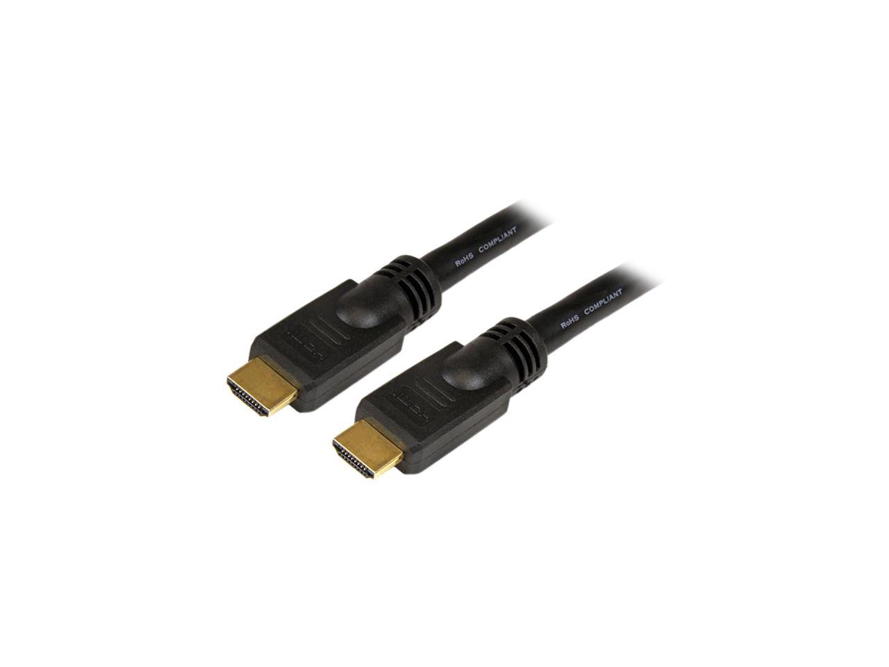 StarTech HDMM30 30 ft. High Speed HDMI Cable - Ultra HD 4k x 2k HDMI Cable - HDMI to HDMI M/M - 30 ft. HDMI 1.4 Cable - Audio/Video Gold-Plated - 1 pack
