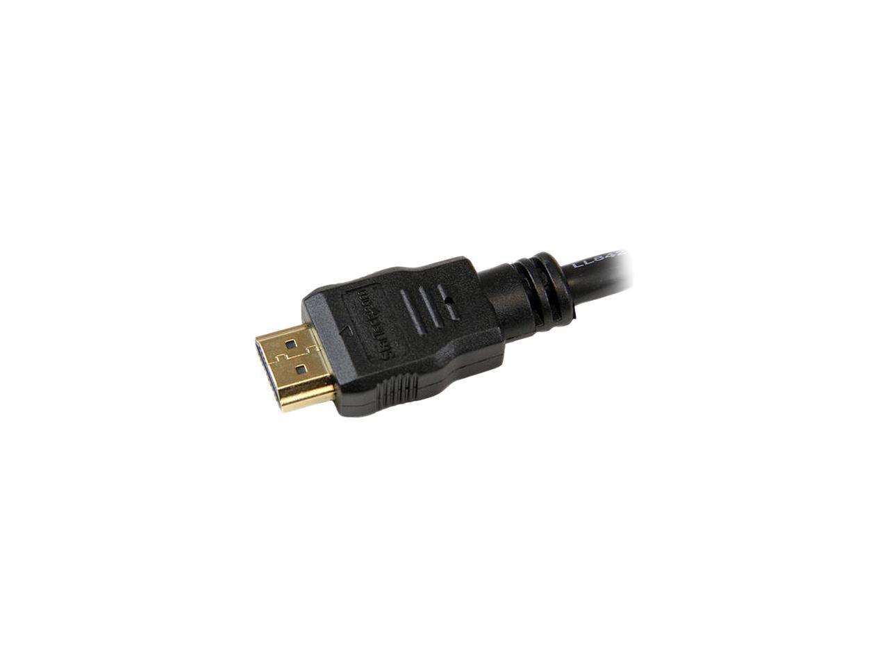 StarTech 8ft High Speed HDMI® Cable HDMM8 - Ultra HD 4k x 2k HDMI Cable - HDMI to HDMI M/M- 8ft HDMI 1.4 Cable - Audio/Video Gold-Plated