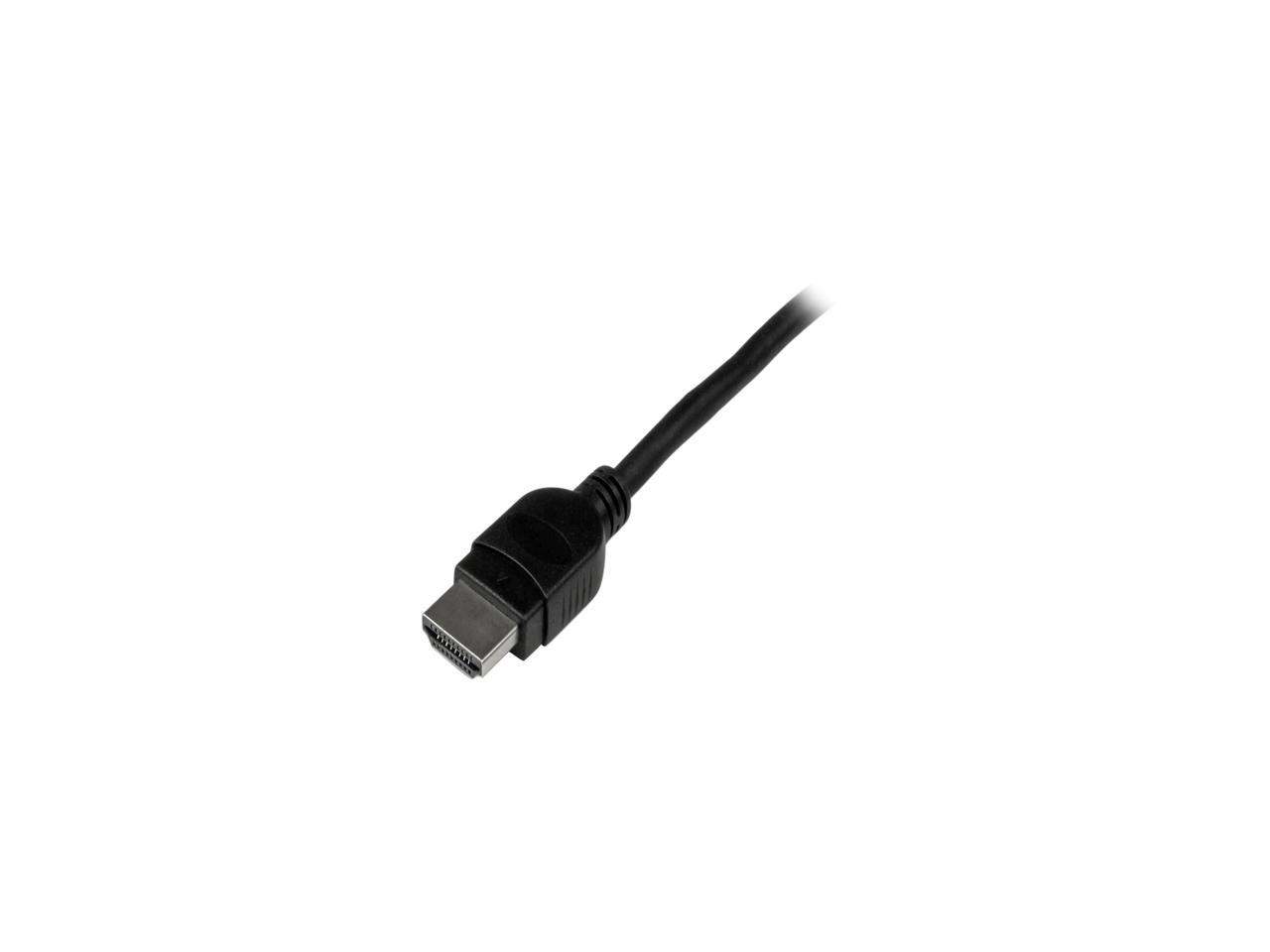 StarTech.com MHDPMM3M 9.8 ft. Black Connector A: 1 - HDMI (19 pin) MaleConnector B: 1 - USB Micro-B (5 pin) Male Passive Micro USB to HDMI MHL Cable Male to Male