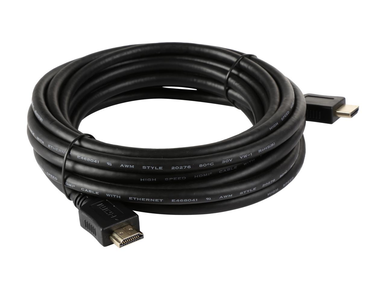 Tripp Lite High Speed HDMI Cable with Ethernet, Ultra HD 4K x 2K, Digital Video with Audio (M/M), 16-ft. (P569-016)