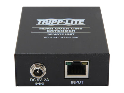 Tripp Lite HDMI Over Cat5/Cat6 Extender, Extended Range Receiver for Video and Audio 1080p at 60 Hz (B126-1A0)