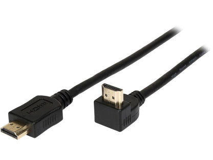 Tripp Lite High Speed HDMI Cable with 1 Right Angle Connector, Ultra HD 4K x 2K, Digital Video with Audio (M/M), 6-ft. (P568-006-RA)