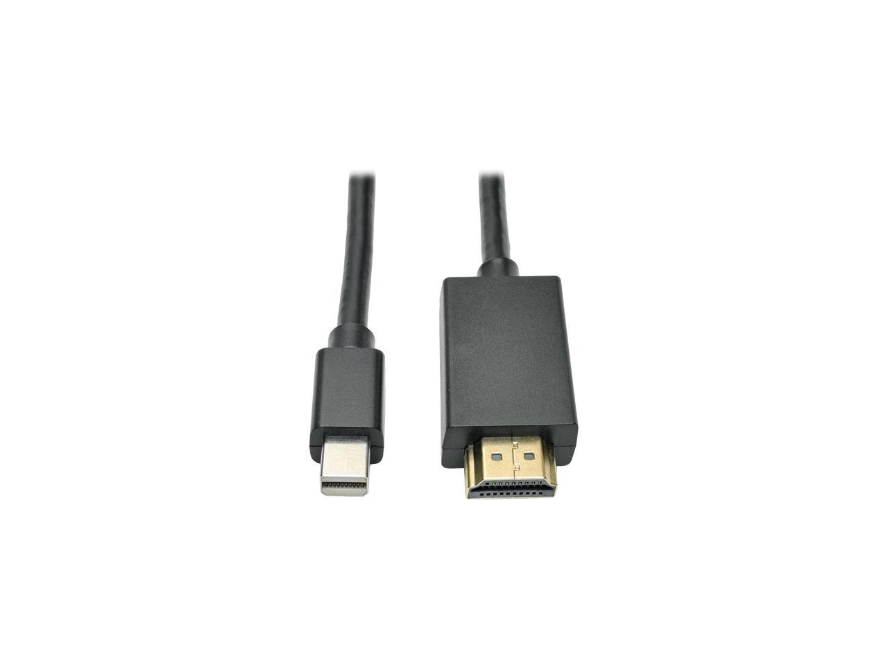Tripp Lite Mini Displayport to HD Cable Adapter, MDP to HDMI (M/M), MDP2HDMI, 1080p, 6 ft. (P586-006-HDMI)
