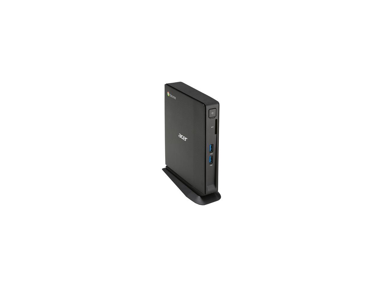 Acer Desktop Computer Chromebox CXV2-I755 Intel Core i7 5th Gen 5500U (2.40 GHz) 4 GB DDR3L 16 GB SSD Intel HD Graphics 5500 Google Chrome OS