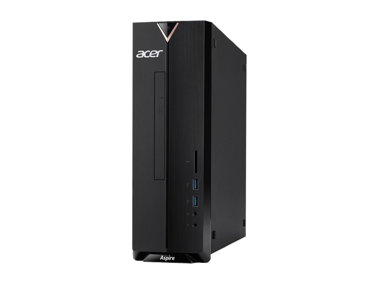 Acer Desktop Computer Aspire X XC-885-UR11 Intel Core i3 8th Gen 8100 (3.60 GHz) 4 GB DDR4 1 TB HDD Intel UHD Graphics 630 Windows 10 Home 64-Bit