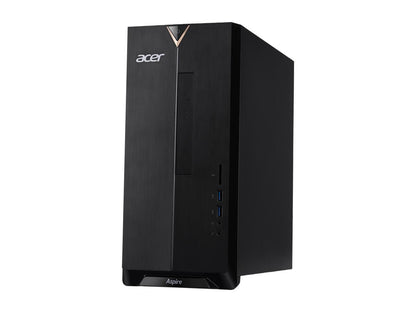 Acer Desktop Computer Aspire T TC-330-UR11 A9-Series APU A9-9420 (3.00 GHz) 8 GB DDR4 1 TB HDD AMD Radeon R5 Windows 10 Home 64-bit