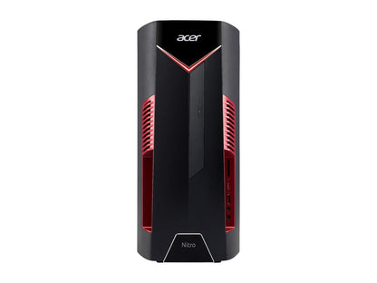 Acer Gaming Desktop Nitro 50 N50-600-UR15 Intel Core i5 8th Gen 8400 (2.80 GHz) 8 GB DDR4 1 TB HDD 16 GB Optane Memory AMD Radeon RX 580 Windows 10 Home 64-bit