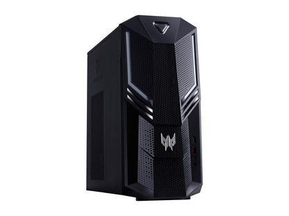 Acer Gaming Desktop Predator PO3-600-UR20 Intel Core i7 9th Gen 9700K (3.60 GHz) 16 GB DDR4 1 TB HDD 256 GB SSD NVIDIA GeForce RTX 2080 Windows 10 Home 64-bit