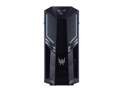 Acer Gaming Desktop Predator PO3-600-UR20 Intel Core i7 9th Gen 9700K (3.60 GHz) 16 GB DDR4 1 TB HDD 256 GB SSD NVIDIA GeForce RTX 2080 Windows 10 Home 64-bit