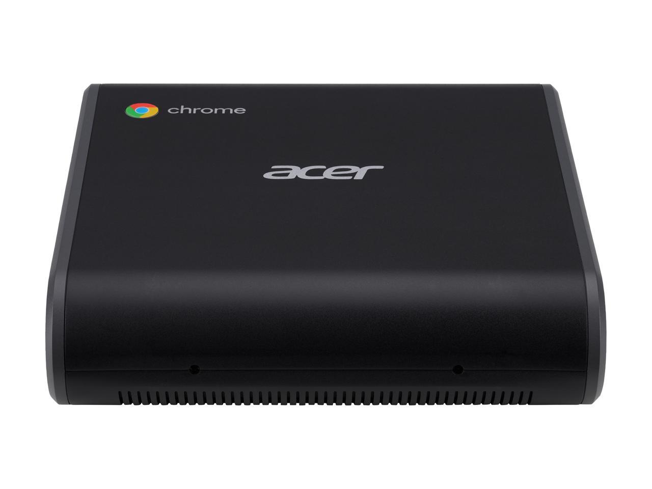 Acer Chromebox CXI3 - Celeron 3867U - 4 GB DDR4 - 32 GB SSD - Google Chrome OS - Intel HD Graphics 610 - Mini PC (CXI3-4GNKM4)