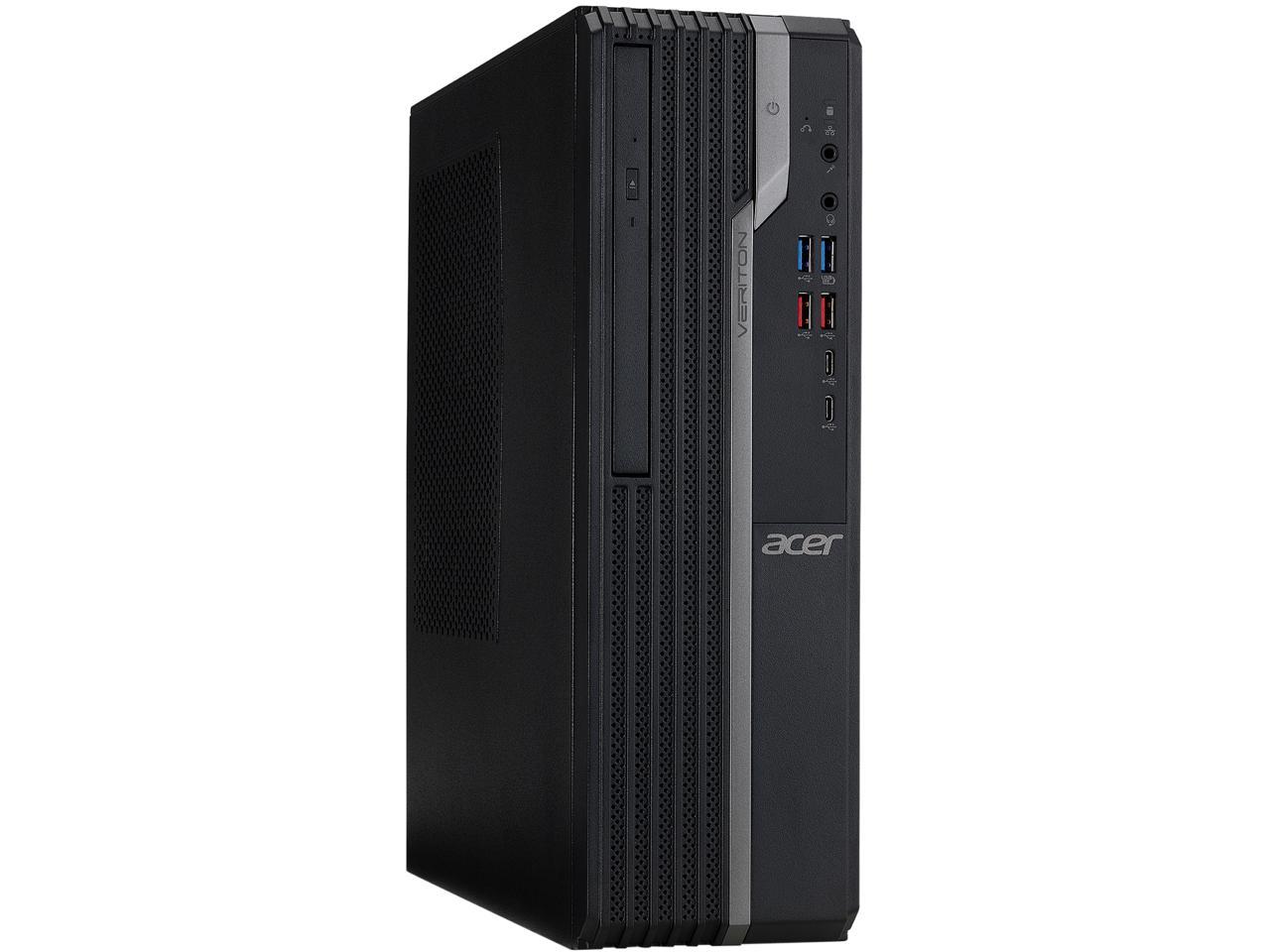Acer Veriton X - Intel Core i3-8100 - 4 GB DDR4 - 500 GB HDD - Intel UHD Graphics 630 - Windows 10 Pro - Desktop PC (VX4660G-I3810H3)