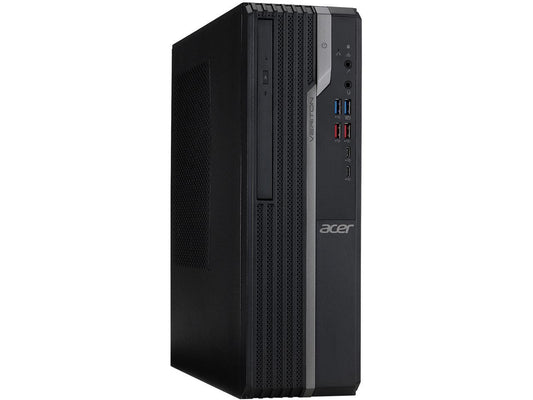 Acer Veriton X - Intel Core i3-8100 - 4 GB DDR4 - 500 GB HDD - Intel UHD Graphics 630 - Windows 10 Pro - Desktop PC (VX4660G-I3810H3)