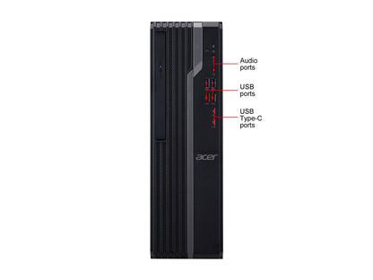 Acer Veriton X - Intel Core i3-8100 - 4 GB DDR4 - 500 GB HDD - Intel UHD Graphics 630 - Windows 10 Pro - Desktop PC (VX4660G-I3810H3)