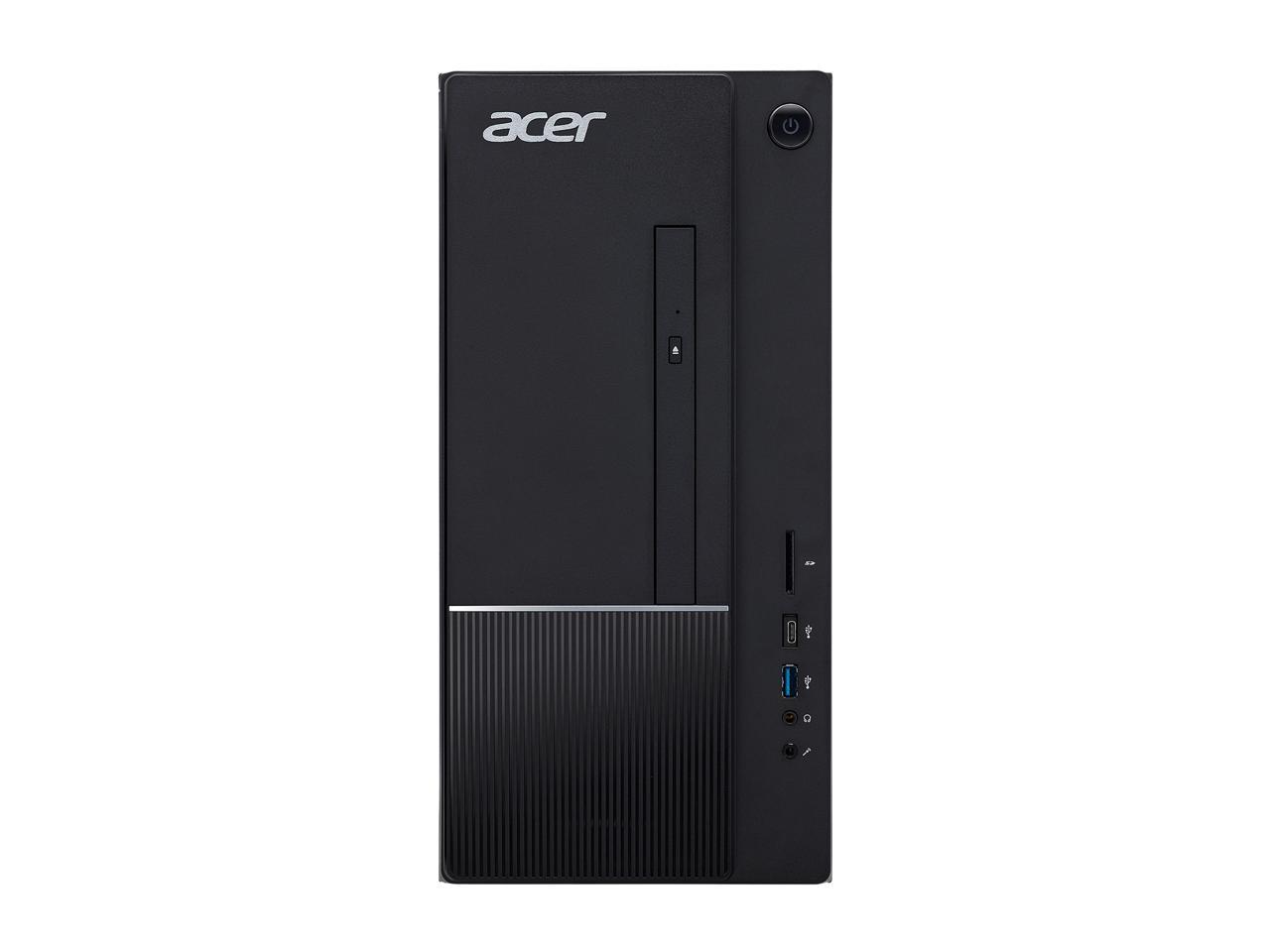 Acer Aspire TC - Intel Core i3-10100 - 8 GB DDR4 - 1 TB HDD - Intel UHD Graphics 630 - Windows 10 Home - Desktop PC (TC-875-UR11)
