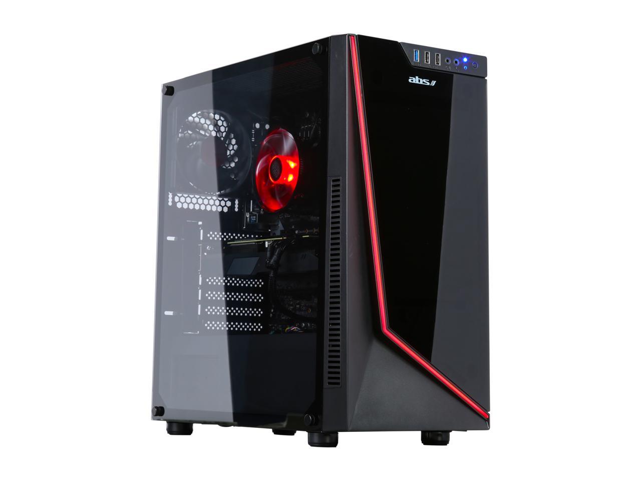 ABS Rogue H - Intel i5 9600K - GeForce RTX 2070 Super - 16GB DDR4 - 512GB SSD - Gaming Desktop PC