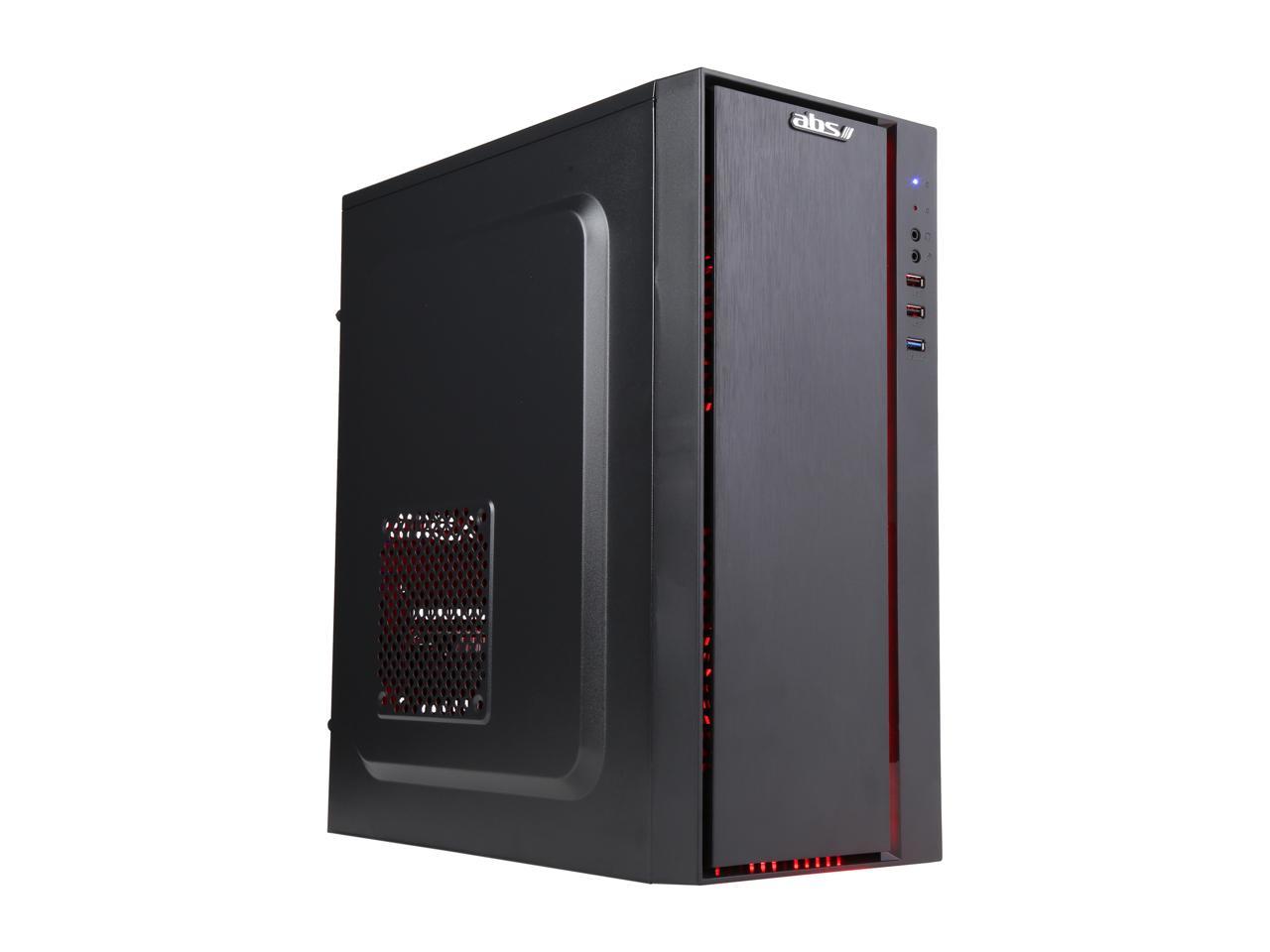 ABS Rogue SE - Ryzen 5 2600 - RX 580 - 8GB DDR4 - 512GB SSD - Gaming Desktop PC