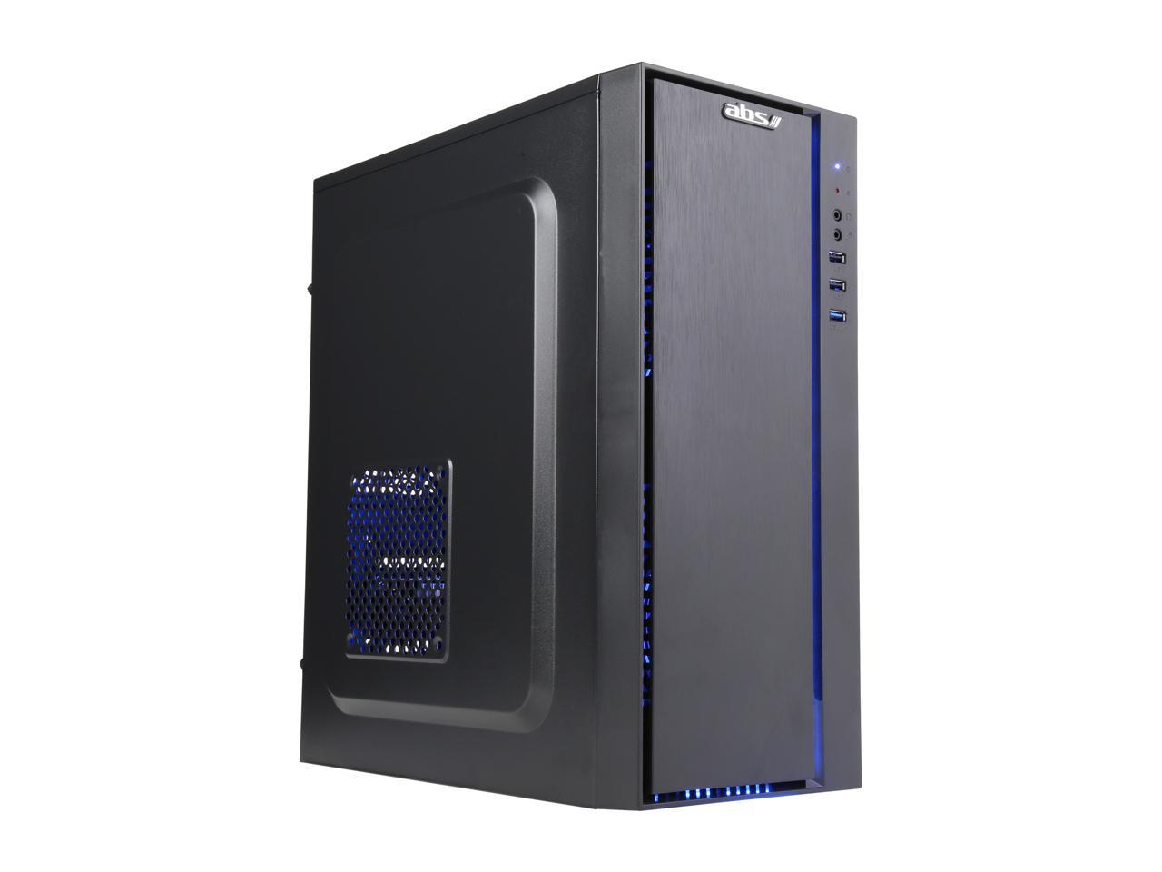 ABS Rogue SE - Ryzen 5 2600 - RX 580 - 8GB DDR4 - 512GB SSD - Gaming Desktop PC