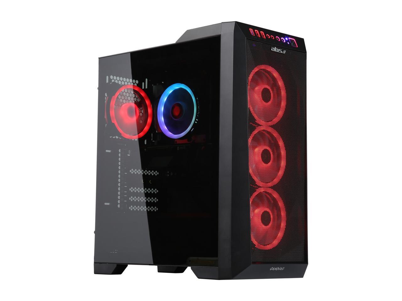 ABS Gladiator Gaming PC- Intel i7-9700 - GeForce RTX 2070 Super - 16GB DDR4 - 512GB SSD