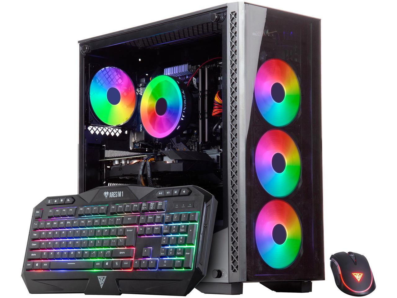 ABS Gladiator Gaming PC - Ryzen 5 3600 - GeForce RTX 2070 Super - 16GB DDR4 - 512GB SSD