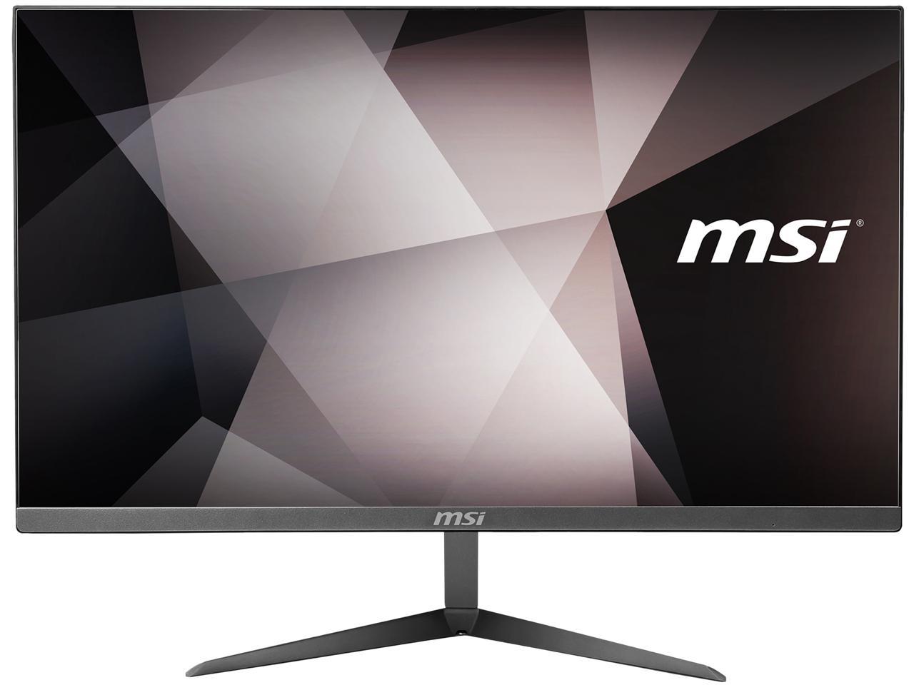 MSI All-in-One Computer PRO 24X 7M-009US Intel Core i5 7th Gen 7200U (2.50 GHz) 8 GB DDR4 1 TB HDD 23.8" Windows 10 Pro 64-Bit