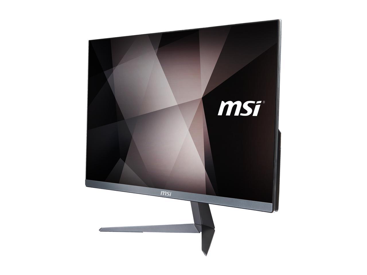 MSI All-in-One Computer PRO 24X 7M-009US Intel Core i5 7th Gen 7200U (2.50 GHz) 8 GB DDR4 1 TB HDD 23.8" Windows 10 Pro 64-Bit