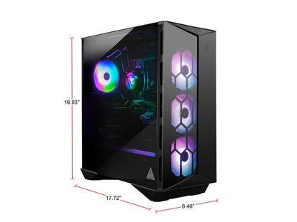 MSI Aegis RS 10SE-012US - Intel Core i7-10700KF - 16 GB DDR4 - 1 TB HDD + 1 TB SSD - GeForce RTX 2080 SUPER - Windows 10 Home - Gaming Desktop