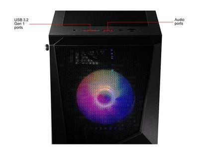 MSI Gaming Desktop Codex R 10SC-002US Intel Core i7 10th Gen 10700F (2.90 GHz) 16 GB DDR4 512 GB SSD NVIDIA GeForce RTX 2060 Windows 10 Home 64-bit