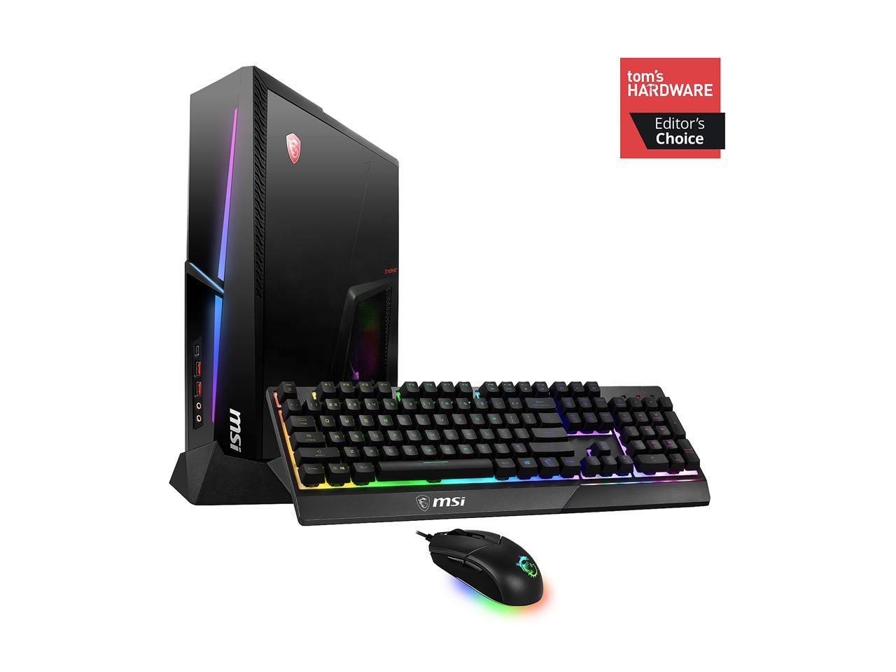 MSI Gaming Desktop MEG Trident X 10SD-864US Intel Core i7 10th Gen 10700KF (3.80 GHz) 32 GB DDR4 1 TB PCIe SSD NVIDIA GeForce RTX 2070 SUPER Windows 10 Home 64-bit