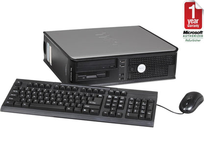 DELL Desktop PC OptiPlex 755 Core 2 Duo 2.66 GHz 4 GB 250 GB HDD Intel HD Graphics Windows 10 Pro 64-Bit