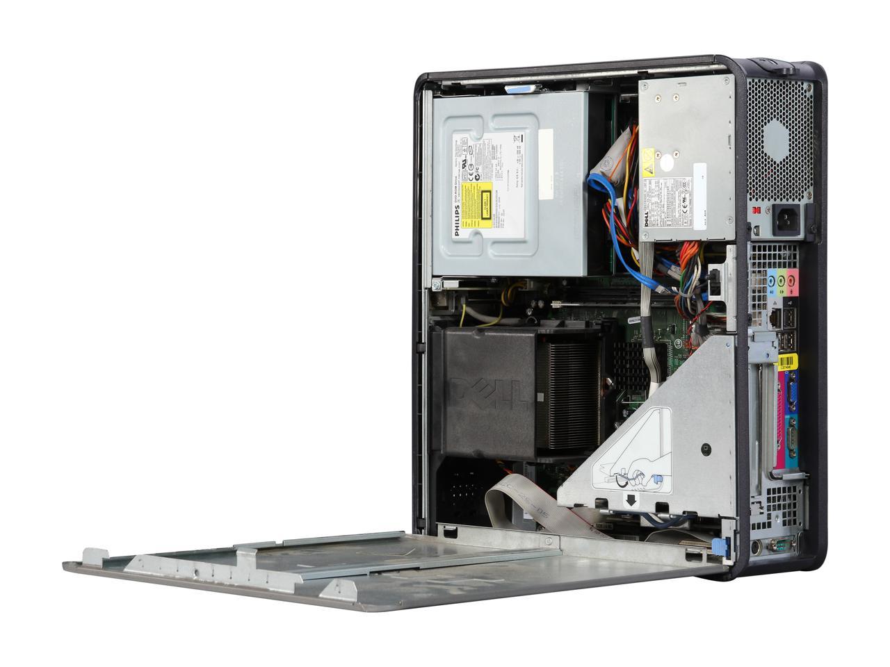 DELL Desktop PC OptiPlex GX620 Pentium 4 2.83 GHz 2GB 80 GB HDD Windows 7 Professional 32-Bit