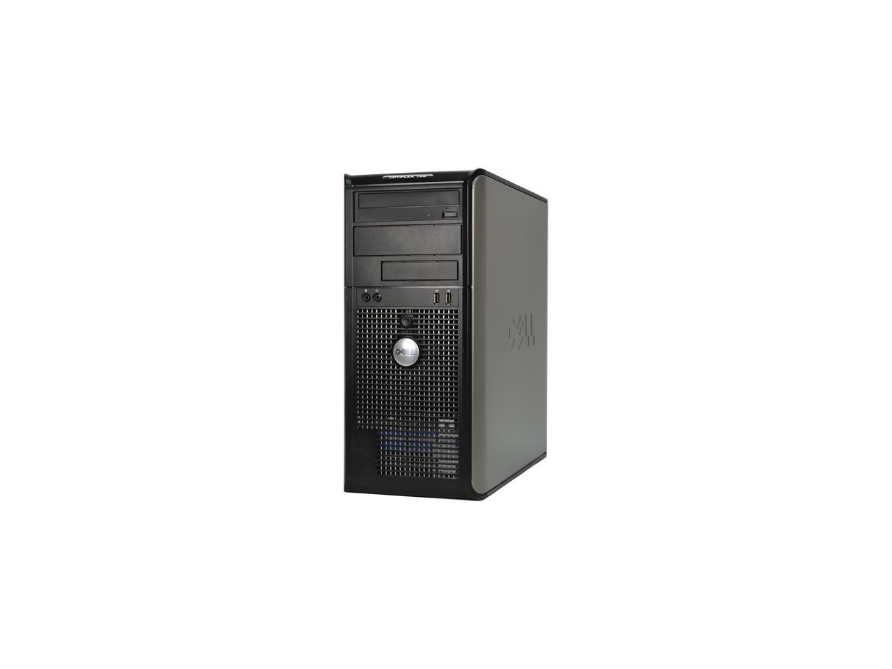 Dell Optiplex 755 A Grade Desktop PC with Intel Core 2 Duo 2.66GHz, 4GB RAM, 1TB HDD, DVDRW, Windows 7 Professional 64 Bit, Microsoft Authorized Recertified Desktop PC w/1 Year Warranty