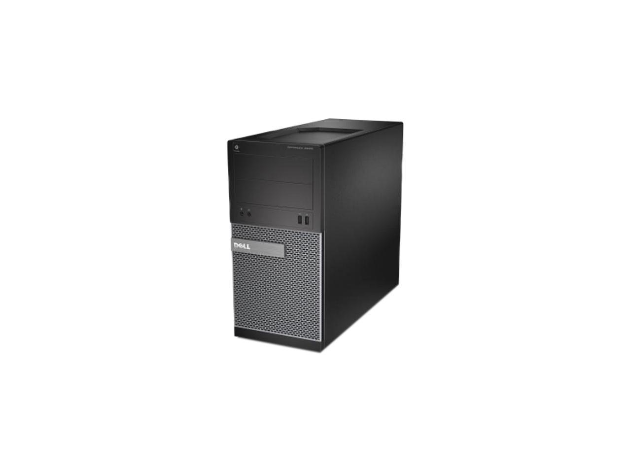 Dell OptiPlex 3020 Desktop Computer - Intel Core i5 i5-4690 3.50 GHz 8GB DDR3 500GB HDD - Mini-tower