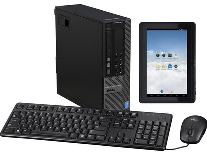 Dell OptiPlex 9020 Small Form Factor Desktop Computer - Intel Core i5-4590 3.30 GHz 4 GB DDR3 SDRAM 500 GB HDD HD Graphics 4600 Windows 7/8.1 Pro 64-bit - 16FGY