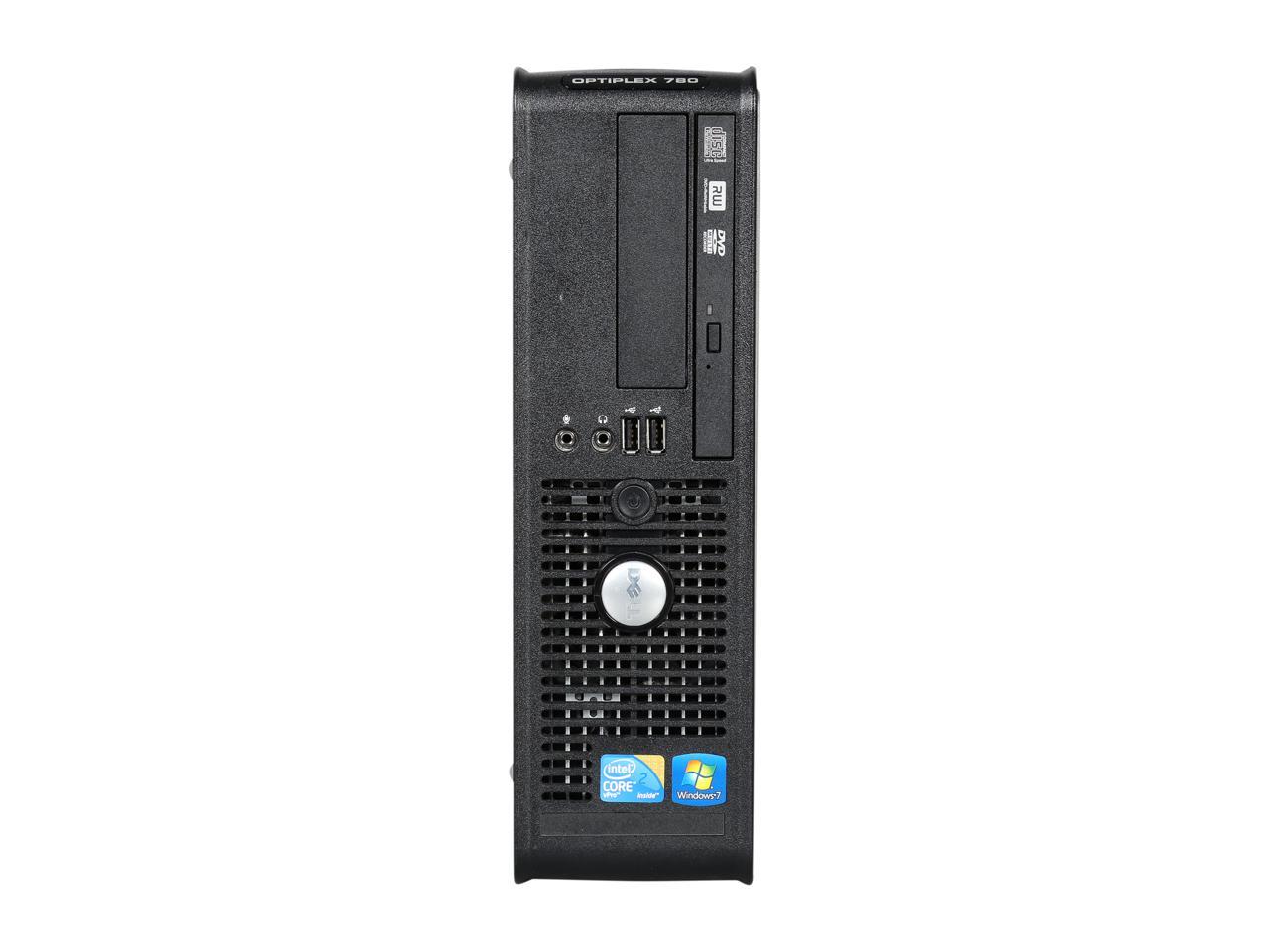Dell Optiplex 780 Desktop PC with Intel Core 2 Quad 2.66GHz, 2GB RAM, 250GB HDD, Windows 7 Professional 64 Bit