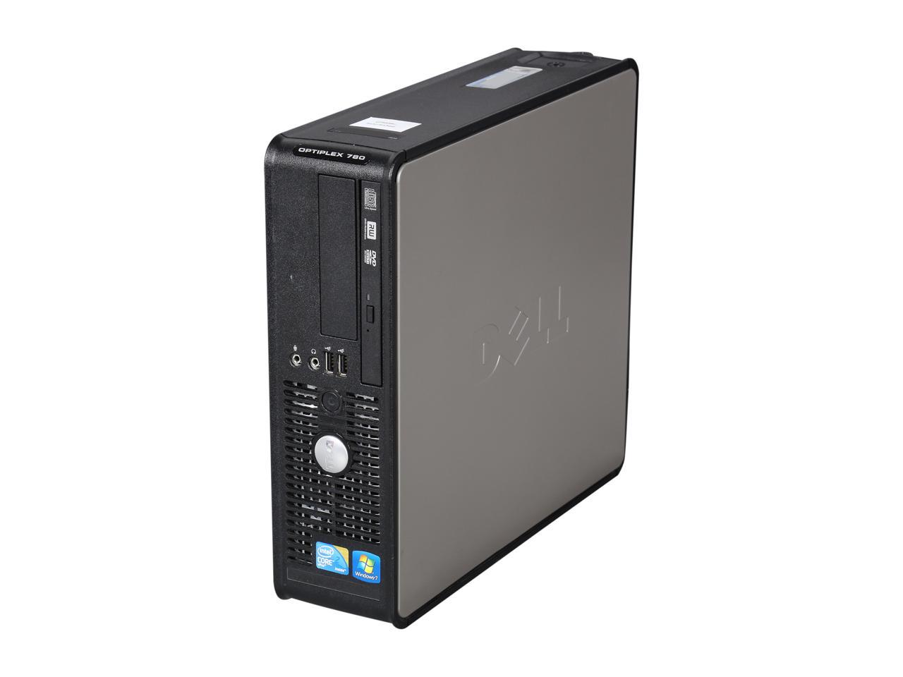 Dell Optiplex 780 Desktop PC with Intel Core 2 Quad 2.66GHz, 2GB RAM, 250GB HDD, Windows 7 Professional 64 Bit