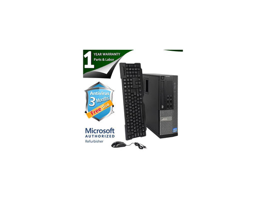 DELL Desktop Computer 7010 Intel Core i5 3rd Gen 3450 (3.10 GHz) 8 GB DDR3 2 TB HDD Windows 7 Professional 64-bit