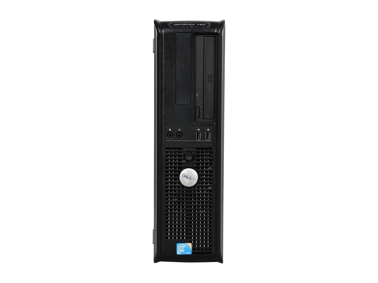 DELL Desktop Computer OptiPlex 760 Core 2 Duo 3.00 GHz 4 GB 320 GB HDD Windows 7 Home Premium 32-Bit