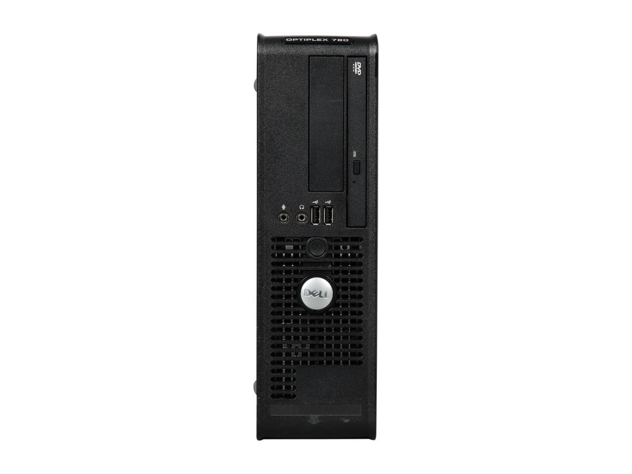 DELL Desktop Computer 780 Core 2 Duo 3.00 GHz 4 GB 250 GB HDD Windows 7 Professional 64-Bit