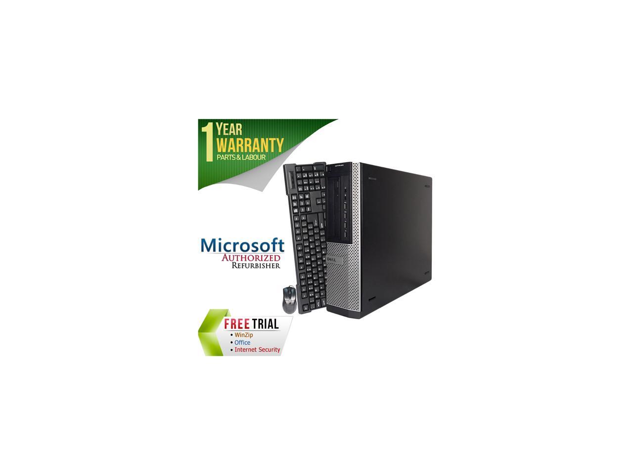 DELL Desktop Computer OptiPlex 7010 Intel Core i5 3rd Gen 3450 (3.10 GHz) 8 GB DDR3 320 GB HDD Intel HD Graphics 2500 Windows 10 Pro 64-Bit Multi-Language, English / Spanish