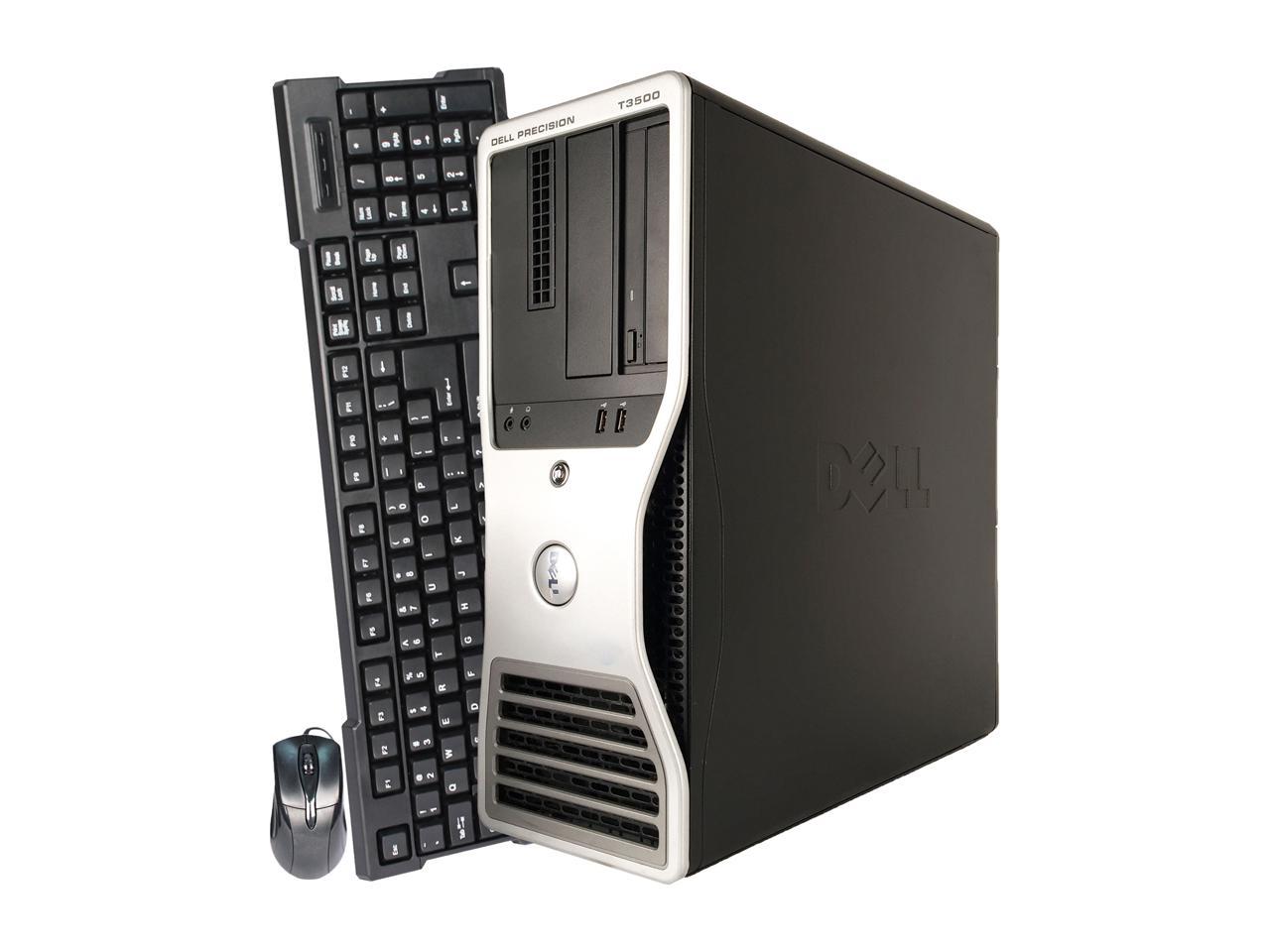 DELL Desktop Computer Precision T3500 Intel Xeon W3503 (2.40 GHz) 12 GB DDR3 1 TB HDD NVIDIA Quadro FX3500 Windows 7 Professional 64-bit