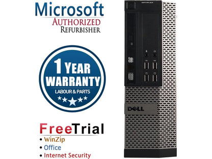 Refurbished Dell OptiPlex 990 SFF Intel Core I5 2400 3.1G / 16G DDR3 / 1TB / DVD / Windows 7 Professional 64 Bit / 1 Year Warranty
