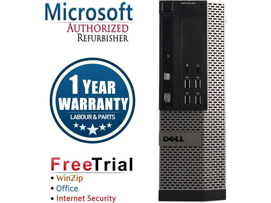 Refurbished Dell OptiPlex 990 SFF Intel Core I5 2400 3.1G / 16G DDR3 / 1TB / DVD / Windows 7 Professional 64 Bit / 1 Year Warranty
