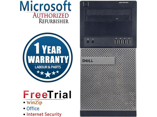 Refurbished Dell OptiPlex 990 Tower Intel Core I5 2400 3.1G / 16G DDR3 / 2TB / DVD / Windows 7 Professional 64 Bit / 1 Year Warranty